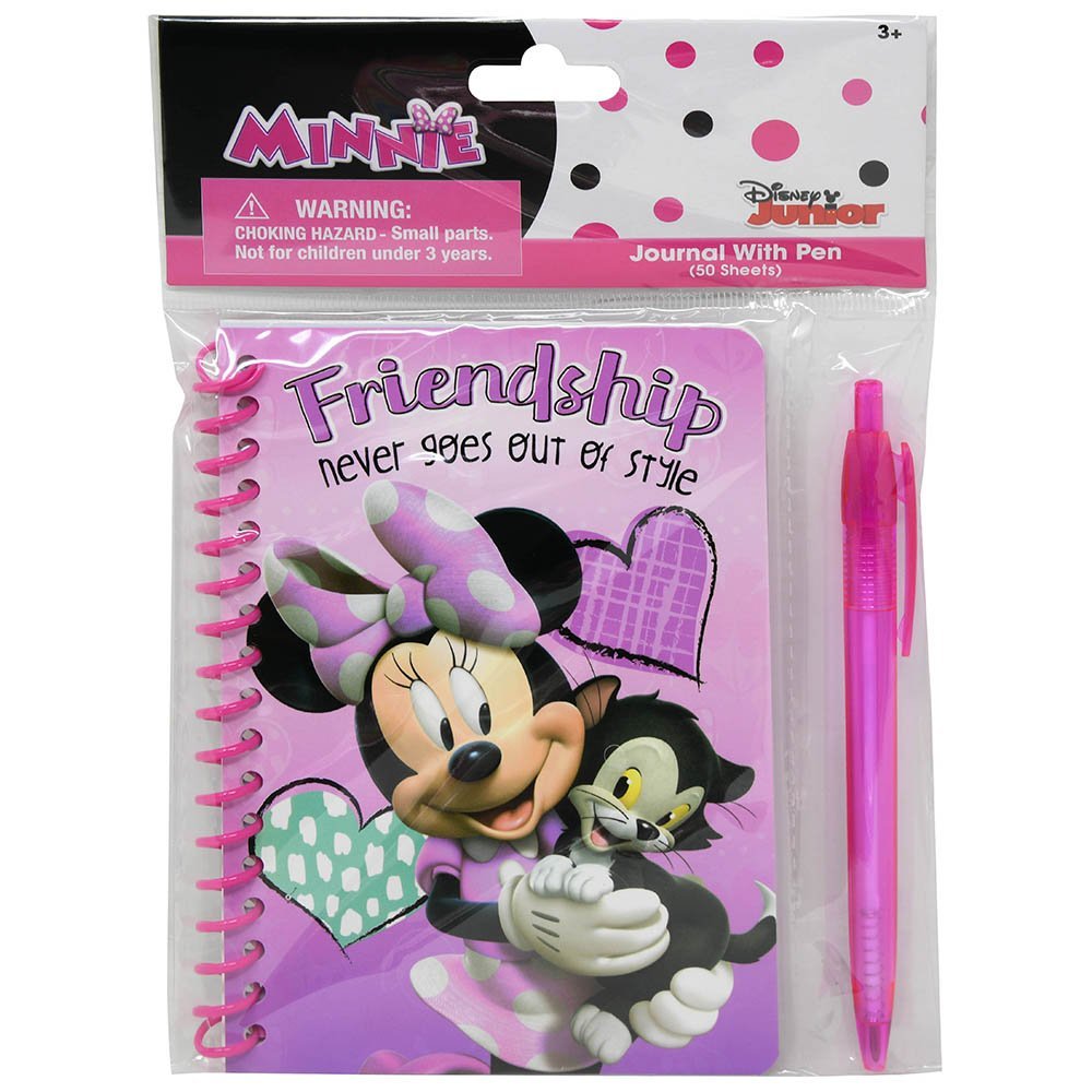 709574MRM* MINNIE MOUSE Spiral Notebook with Pen