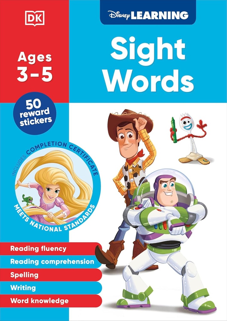 Sight Words (3-5yrs): Disney Learning