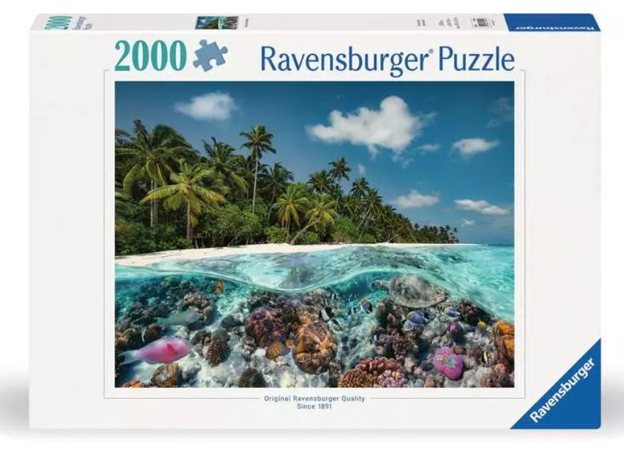 A Dive In The Maldives 2000pc Puzzle 14+
