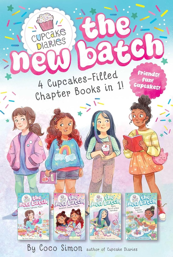 New Batch 4 Chapter Books In 1 H/C - Coco Simon