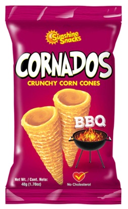 Sunshine Snacks Cornados BBQ 48g