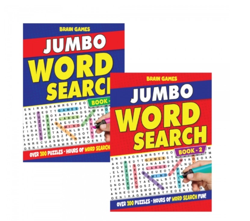 Jumbo Wordsearch 2 Titles #P2163