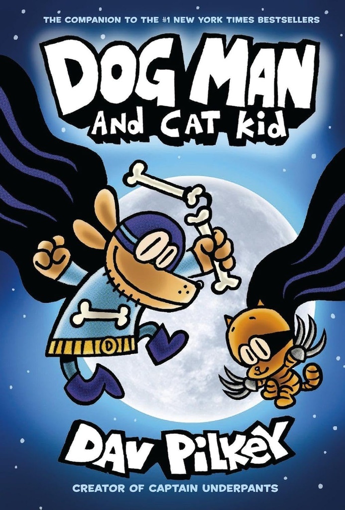 Dog Man #4 Cat Kid PB - Dav Pilkey