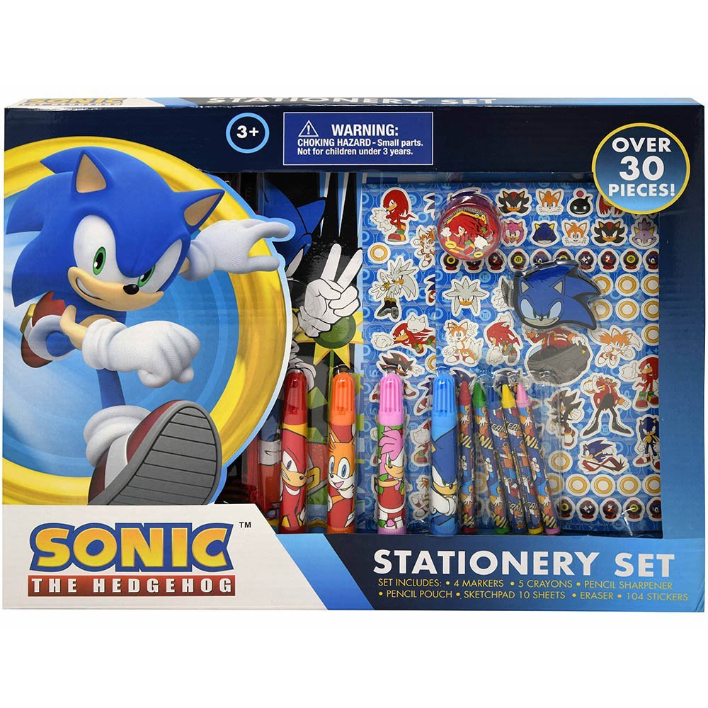 714425SNC* SONIC 30pc Stationery Set In Box