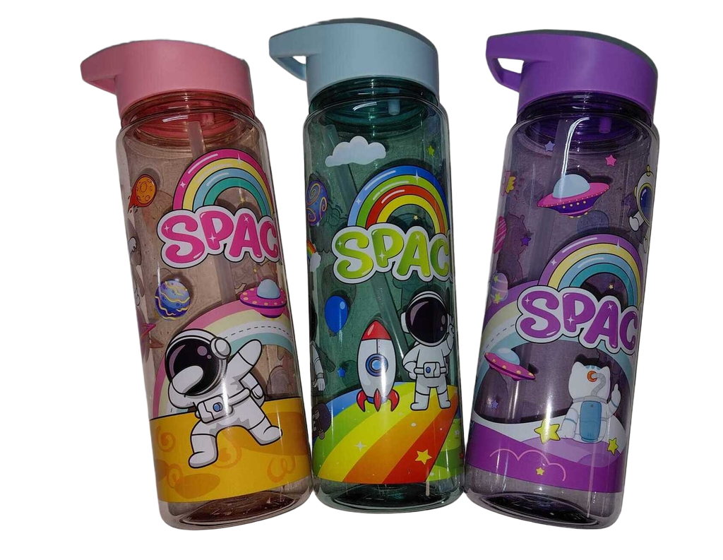 Water Bottle 700ml #1606 Asst. Designs SPACE
