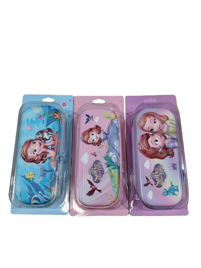 Pencil Case SOFIA The First Asst. Cols (Molded)