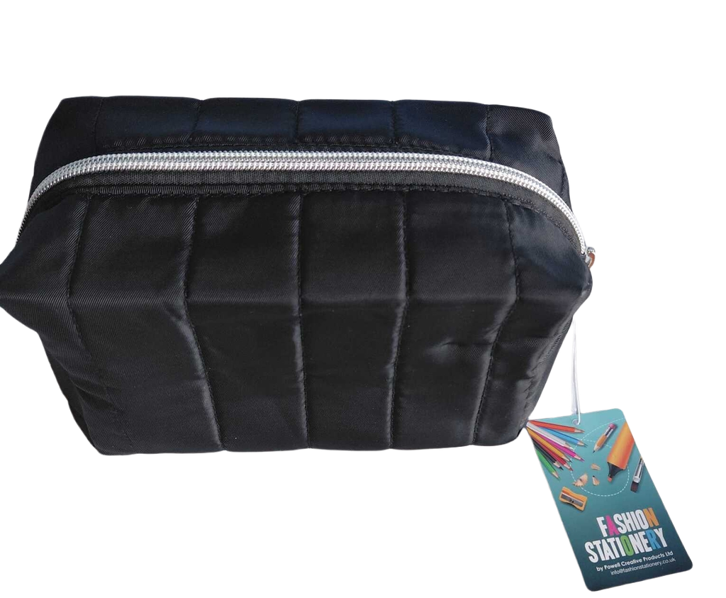 Pencil Case - Padded Large Black #PCA199