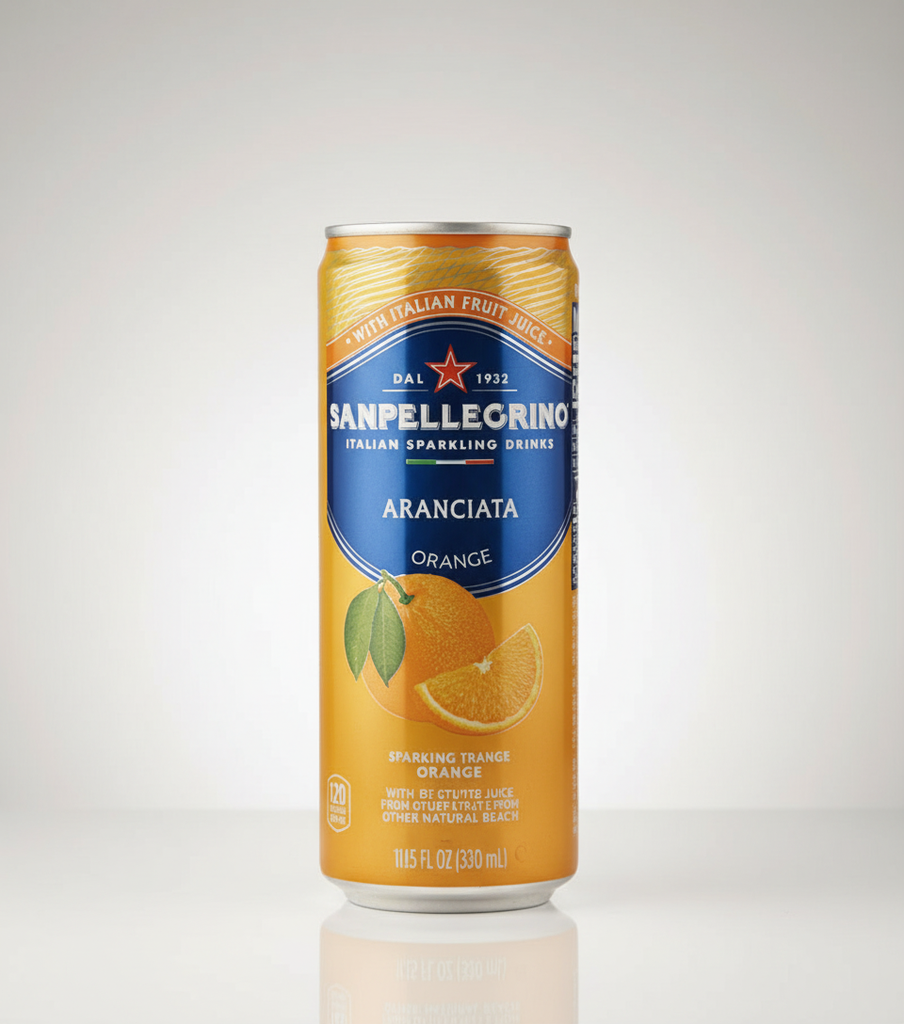 Sanpellegrino ORANGE 330ml Can - Each - (24/ctn)