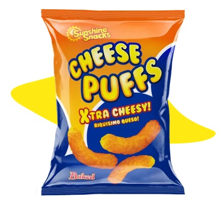 Sunshine Snacks Cheese Puffs 56g