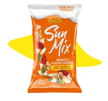Sunshine Snacks Sun Mix Granola Yogurt Crunch 57g