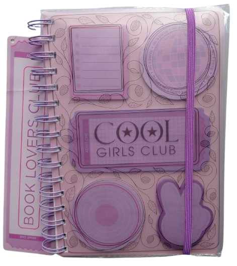 Greatworks Spiral Journal w/Sticky Note Pad (2 Designs) #127-0060