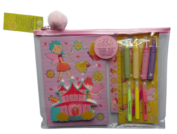 Greatworks 22pc Girls Stationery Set  #114-1297