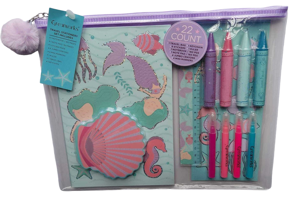 Greatworks 22pc Girls Stationery Set  #114-1296