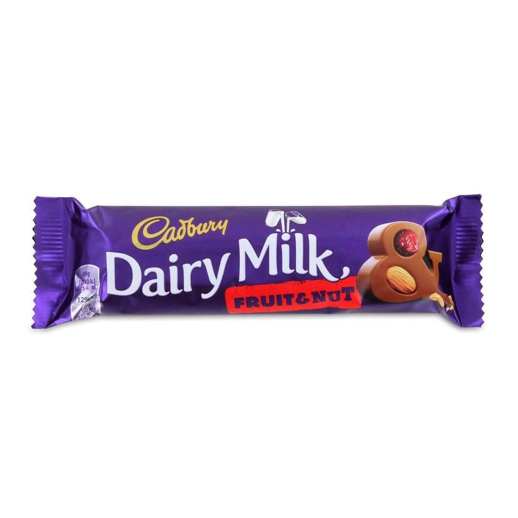 Cadbury Dairy Milk Fruit & Nut Chocolate 49g