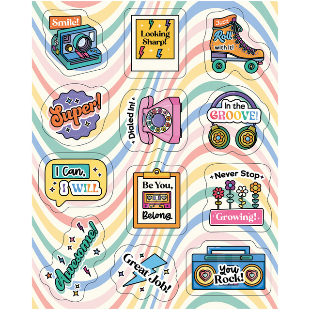 Motivational Stickers: RETRO REMIX