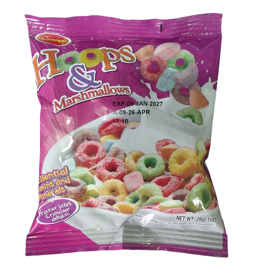 Universal Hoops & Marshmallow 28g