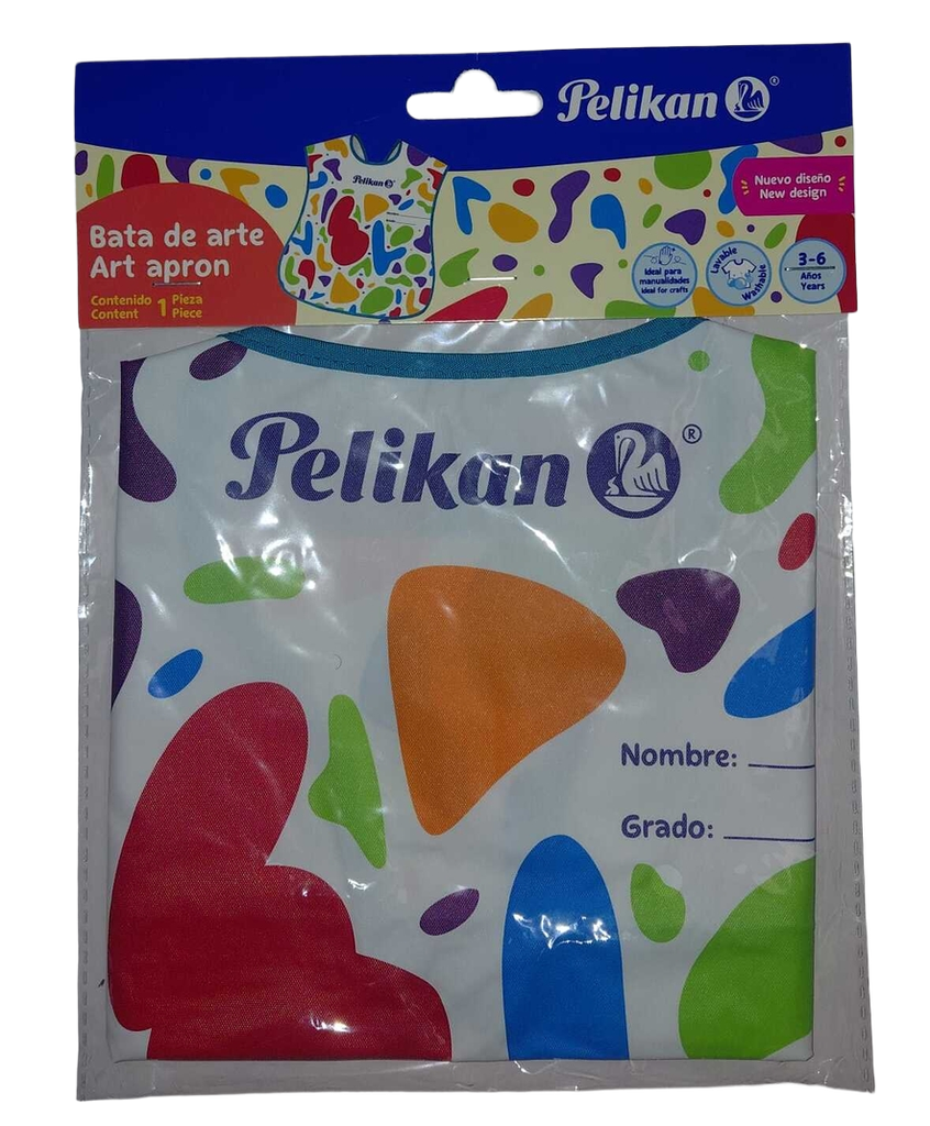 PELIKAN Art Apron (No Sleeve) 3-6yrs