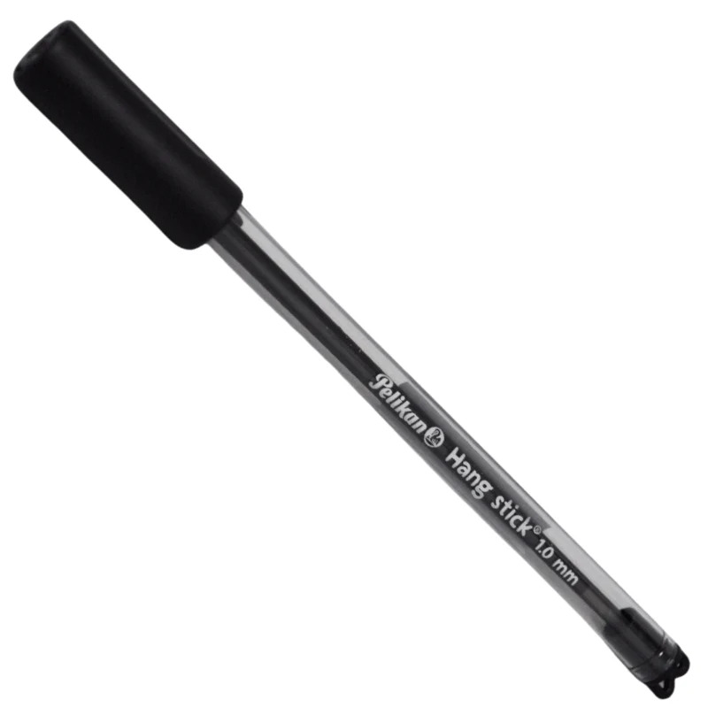 PELIKAN Hang Stick 1.0mm BLACK BP Pen (Single) - (12/bx)