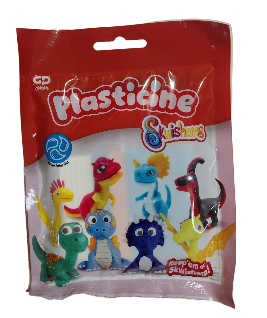 Plasticine SKWISHEMS 16pc Asst. #PLK00000