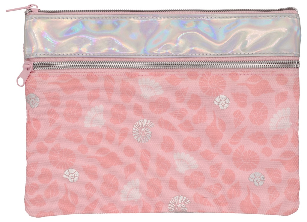 Iridescent Ocean Flat Pouch 9x7" Asst. #1015-4290