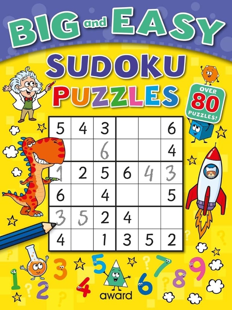 Big & Easy Sudoku Puzzles