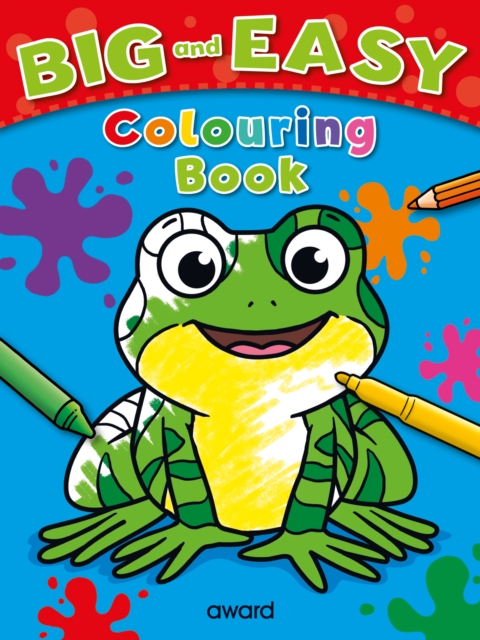 Big & Easy FROG Colouring Book #132BE
