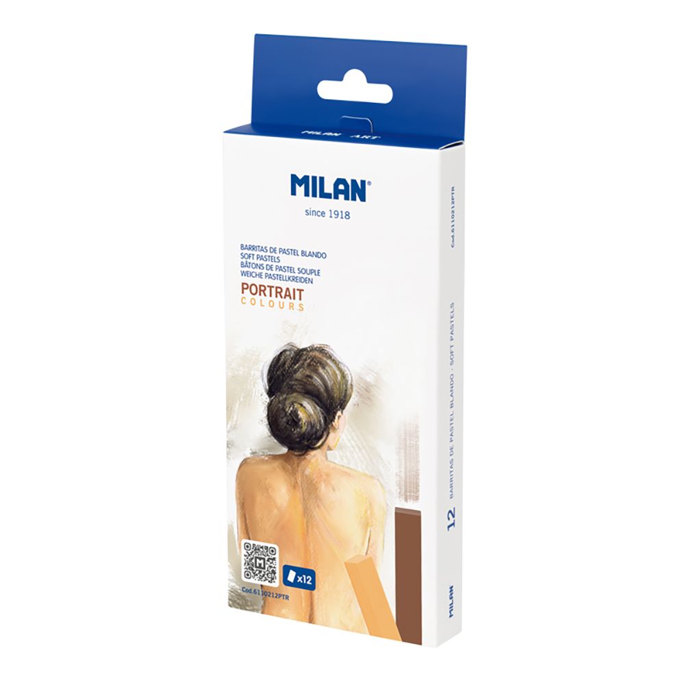 Milan Soft Pastels (Portrait Colours) 12pk #6110212PTR