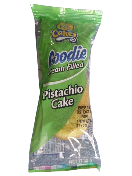 Kiss Cakes Goodie Cream Filled Pistachio