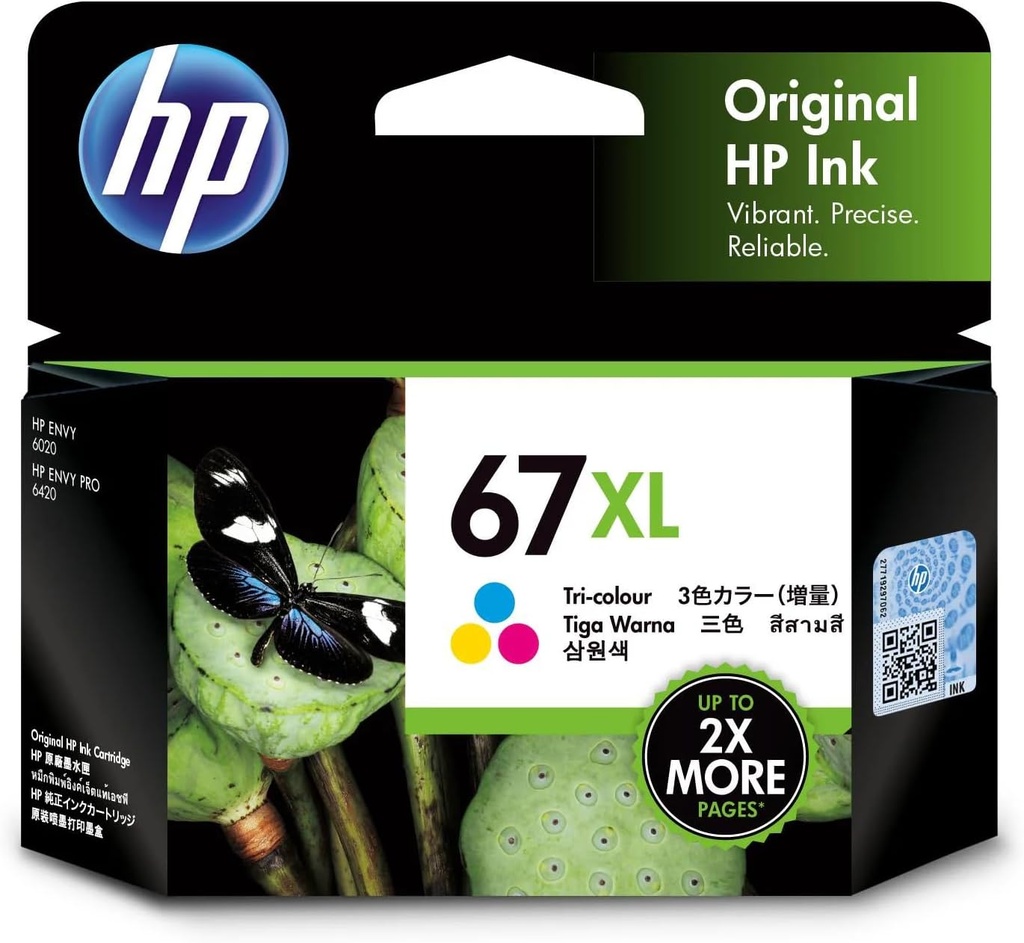 HP #67 XL COLOUR Cartridge
