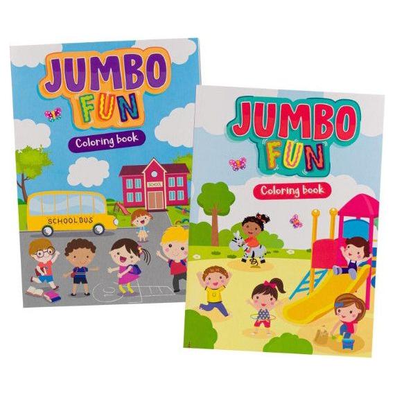 Jumbo Fun Colour & Activity Book 
