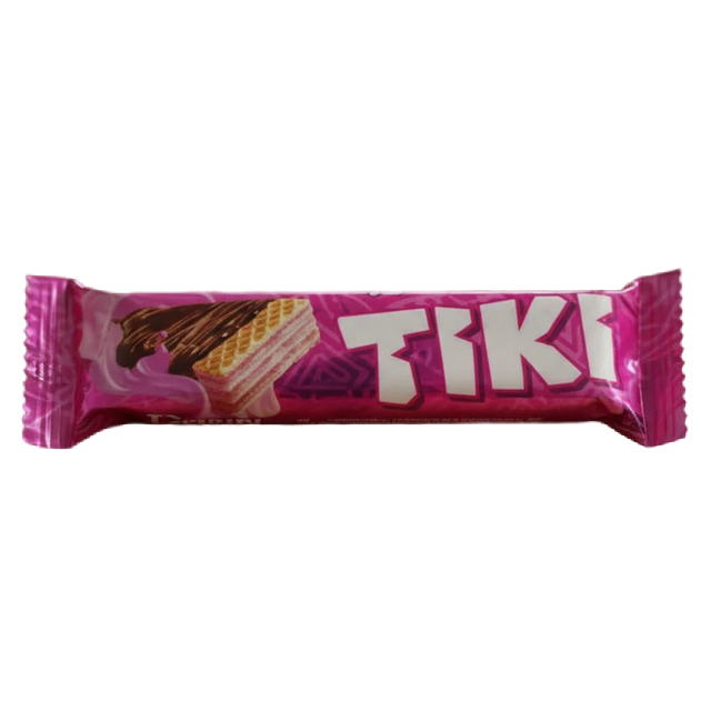 Tiki STRAWBERRY Cream Wafer 26g 