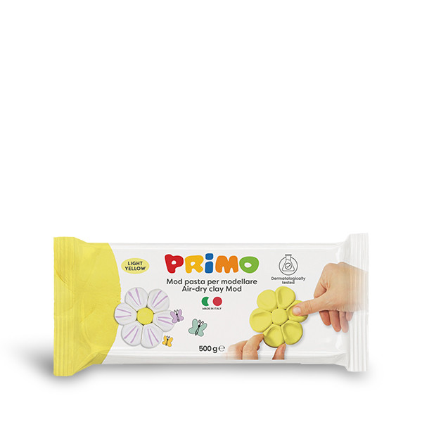 PRIMO Air Dry Clay #285MOD500212 LIGHT YELLOW 500g