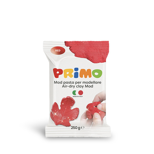 PRIMO Air Dry Clay #2859MOD250GR GLITTER RED 250g