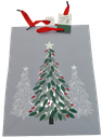 XMAS Gift Bag Trt LARGE - Modern Traditional #CGBT3A-84