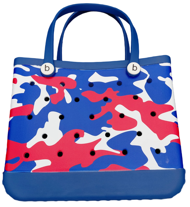 EVA Bag MED 14x4.7x11" PATTERNED ASSORTMENT (Without Charms) - (12/ctn)