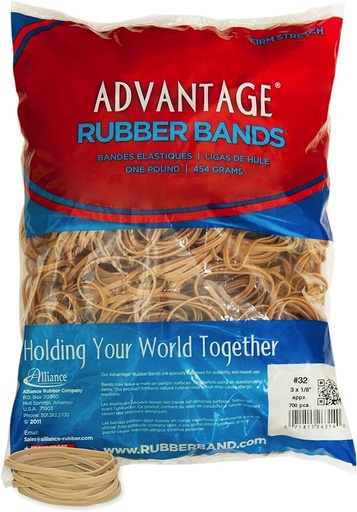 [ALRB32] Alliance Rubber Bands #32 Bag 