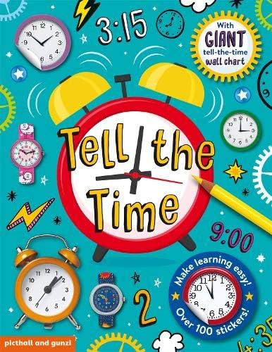 [AW646197] Tell The Time Poster/Sticker Book
