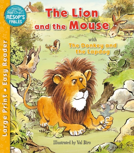[AW705741] Lion & The Mouse Easy Reader Aesop's Fables