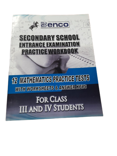 [BE939560] 12 Maths Practice Tests Workbook