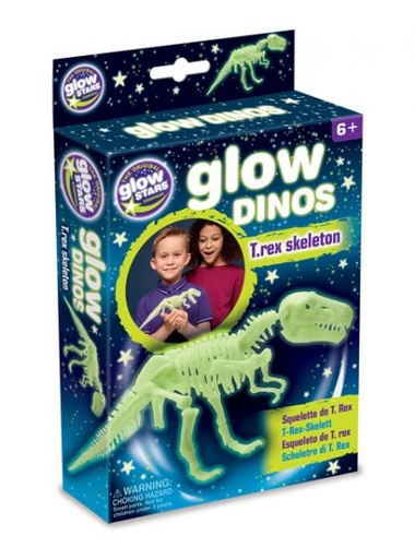 [BRB8803] T-Rex Skeleton Glow Dinos 