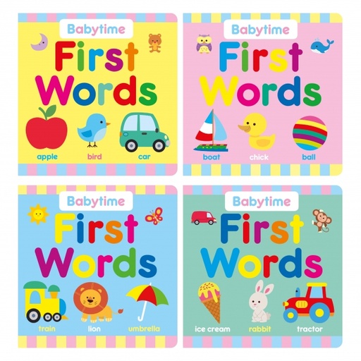 [BWBBY14] 0709728540 Babytime First Words Board Book