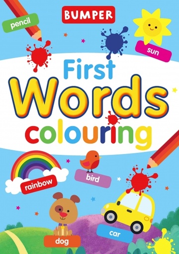 [BWBCW1] Bumper First Words Colouring