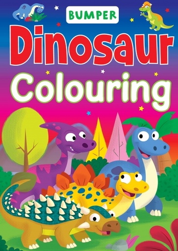 [BWBDN1] 0709725800 Bumper Dinosaur Colouring