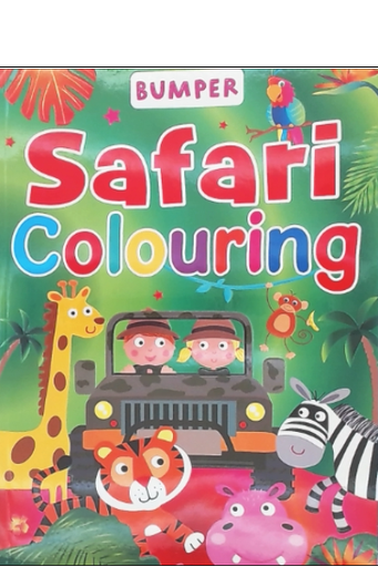 [BWBSF1] Bumper Safari Colouring