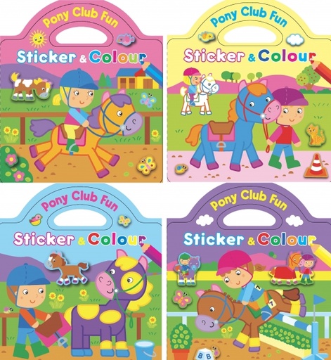 [BWPO14] 0709726784 My Pony & Me Sticker & Colour