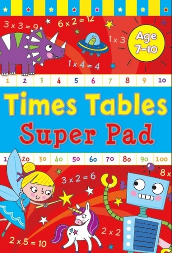 [BWTP160] 0709717539 Times Tables Super Pad 7-10yrs