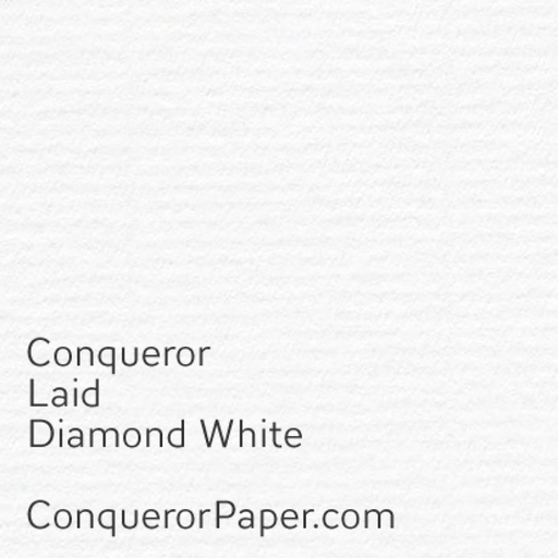 [BX100GWL] Conqueror Laid 100G Diamond White