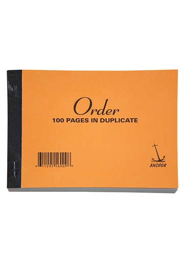 [BXDUOR45] Duplicate Order Book 4x5 CARBONLESS 100s