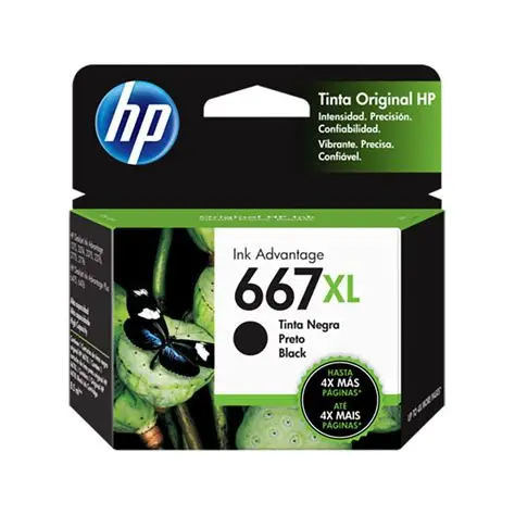 [CE3YM81A] HP #667 XL Black Cartridge