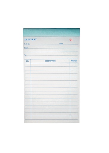 [CITD85F] Triplicate Delivery Book 8 x 5 50'S 52/ctn